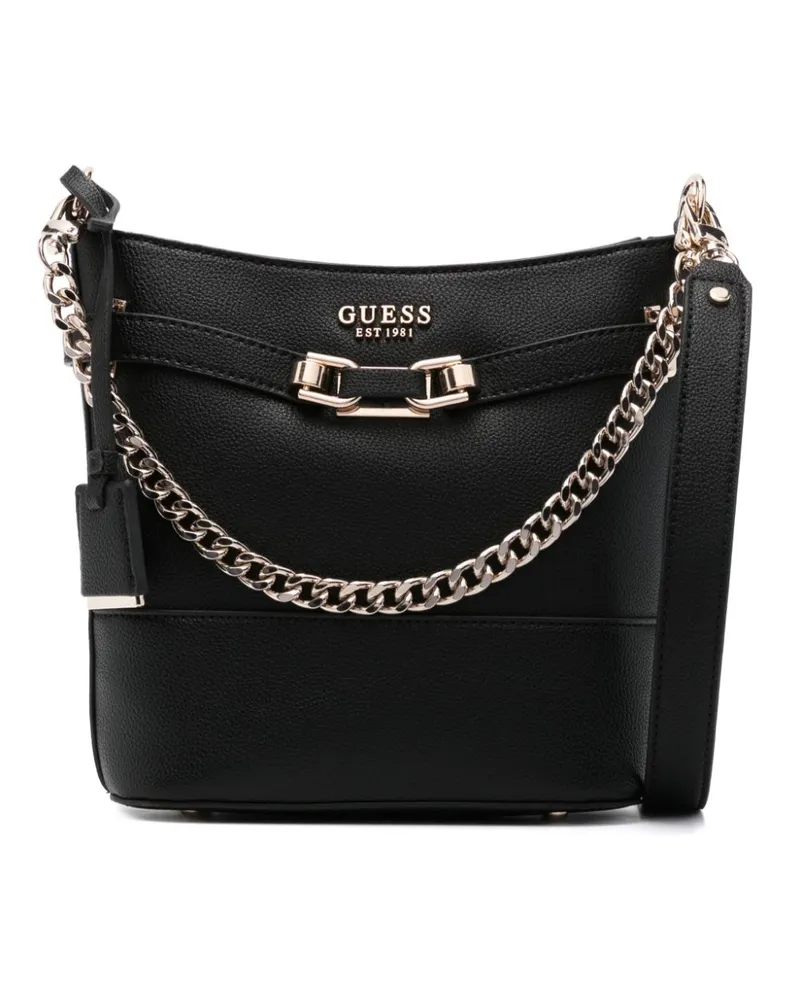 Guess Umhängetasche mit Logo - Schwarz Schwarz