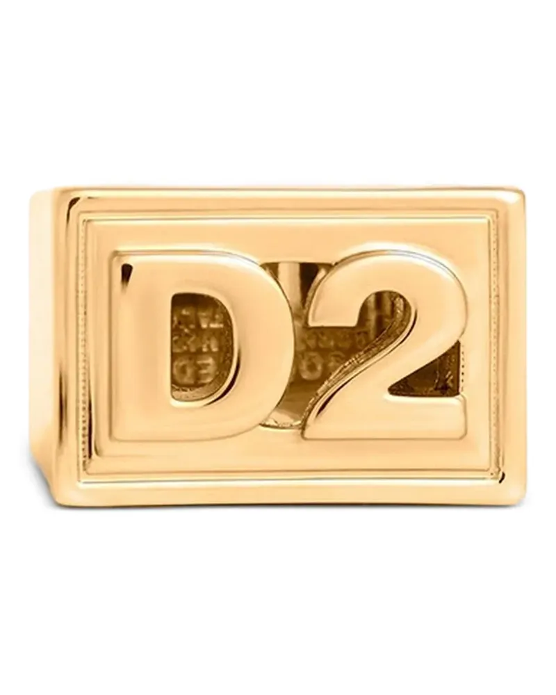 Dsquared2 D2 Statement-Ring - Gold Gold