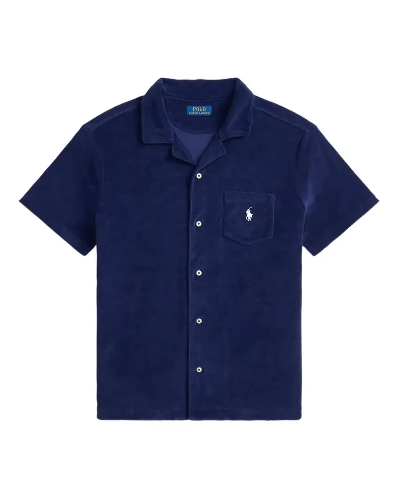 Ralph Lauren Hemd mit Logo-Stickerei - Blau Blau