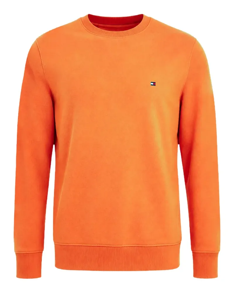 Tommy Hilfiger Pullover mit Logo-Stickerei - Orange Orange