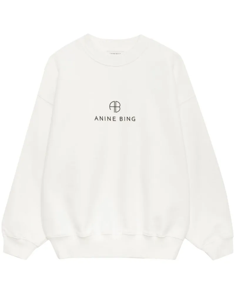 Anine Bing Jaci Sweatshirt mit Rundhalsausschnitt - Nude Nude