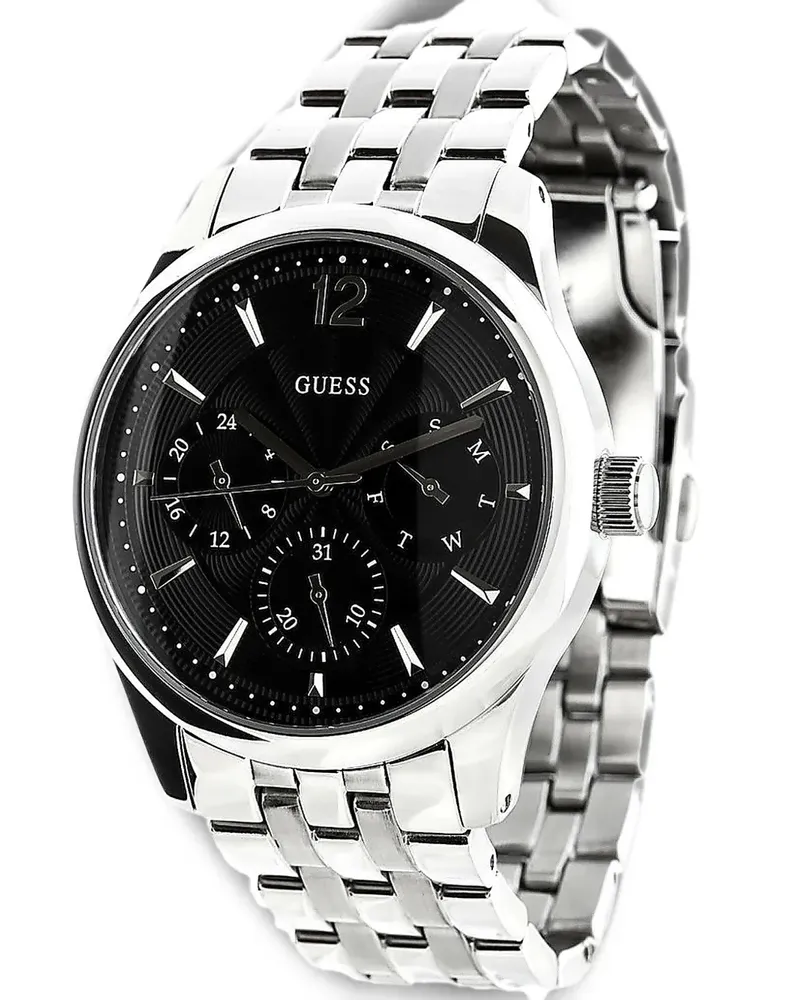 Guess Asset 43mm watch - Schwarz Schwarz