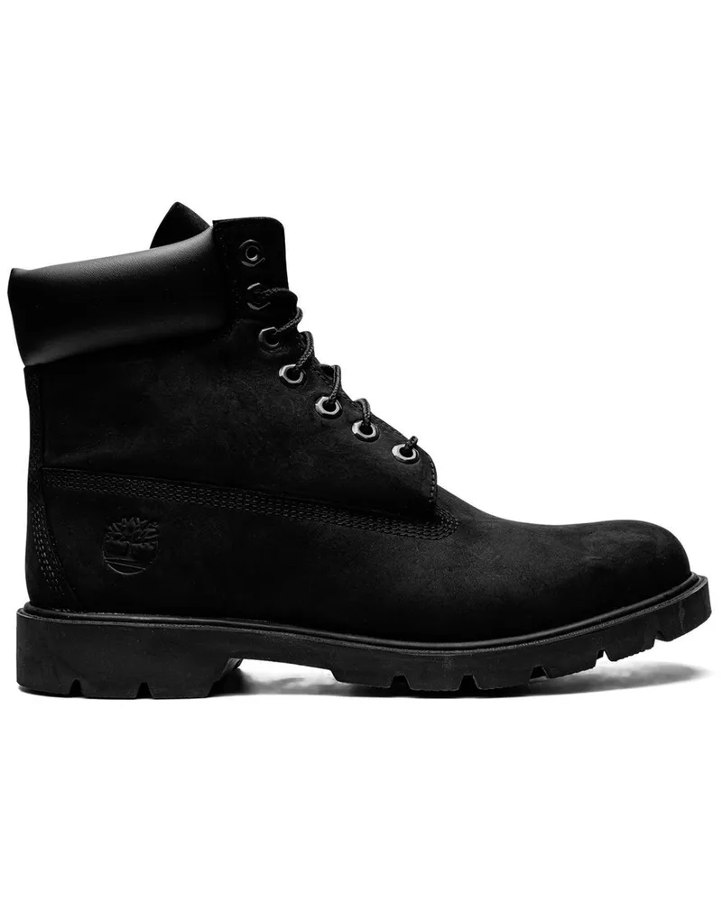 Timberland 6 Inch Basic Schnürstiefel - Schwarz Schwarz