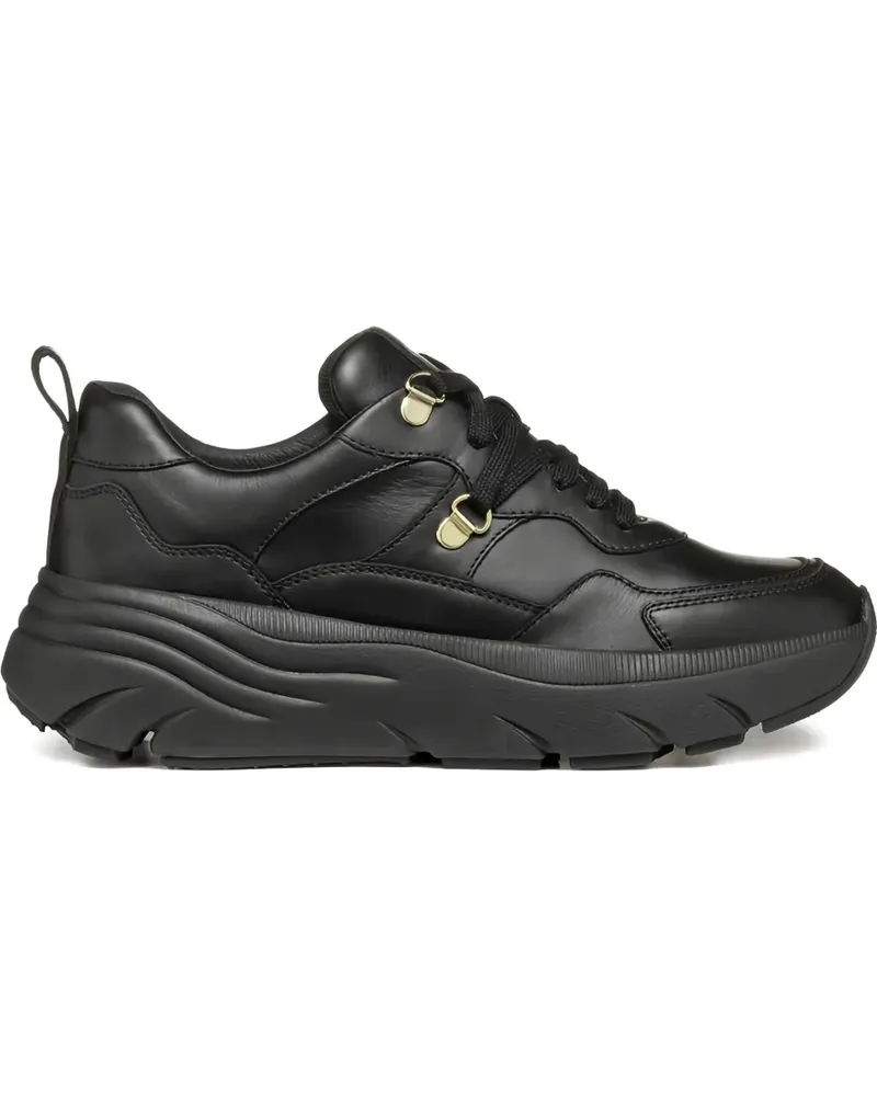 Geox Diamanta Sneakers - Schwarz Schwarz