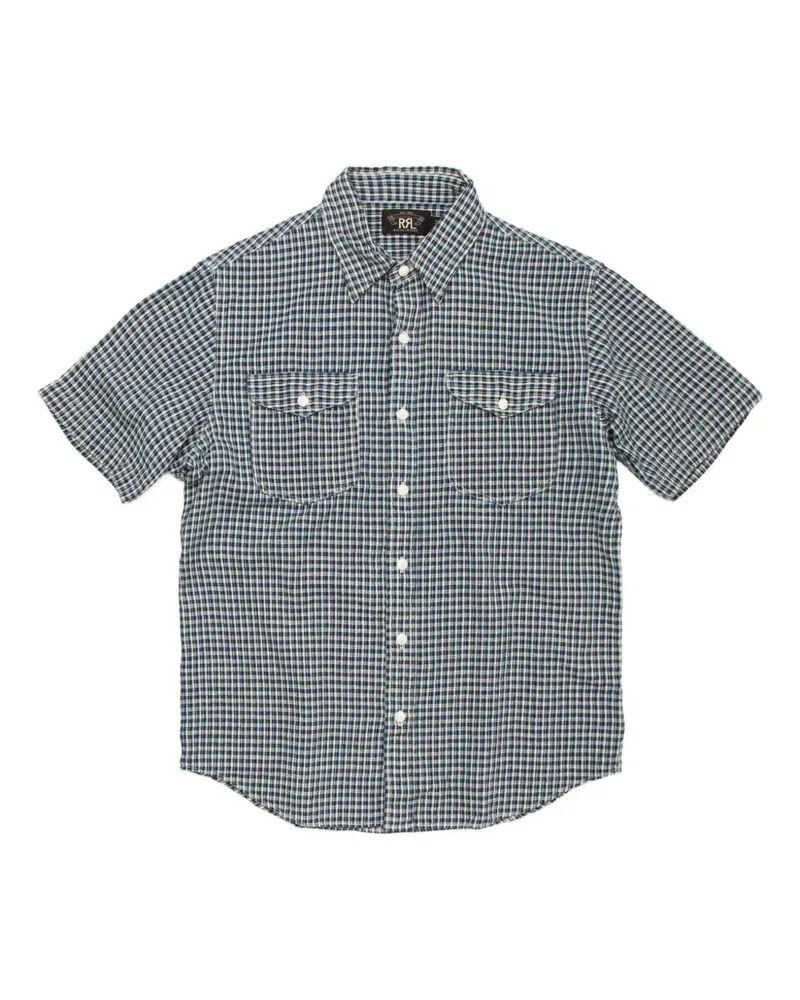 Ralph Lauren Hemd mit Vichy-Karomuster - Blau Blau