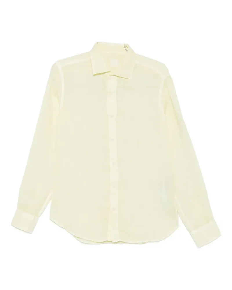 120% Lino long-sleeve shirt - Gelb Gelb