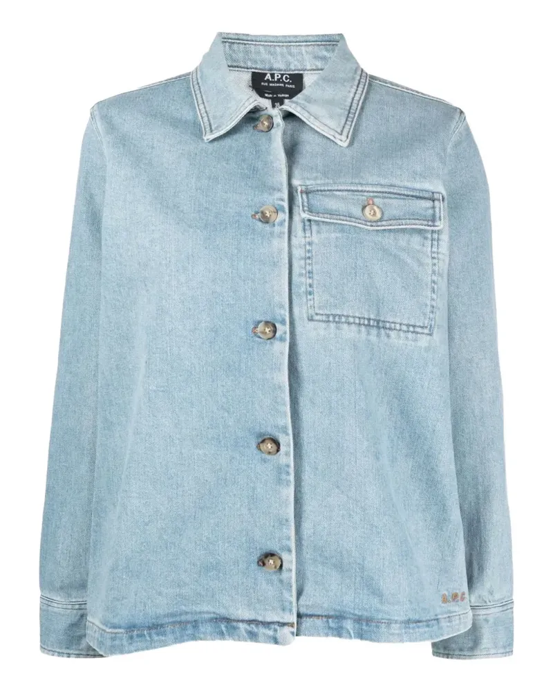A.P.C. Janice denim jacket - Blau Blau