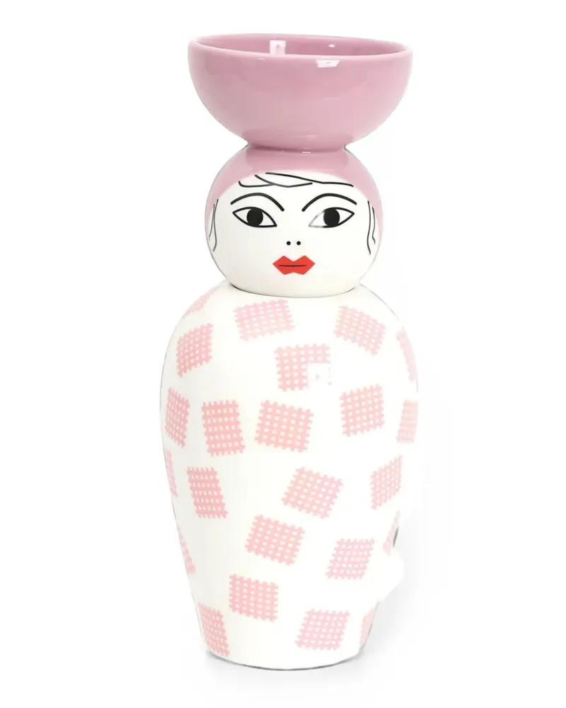 Seletti Canopie Luna Vase - Weiß Weiß