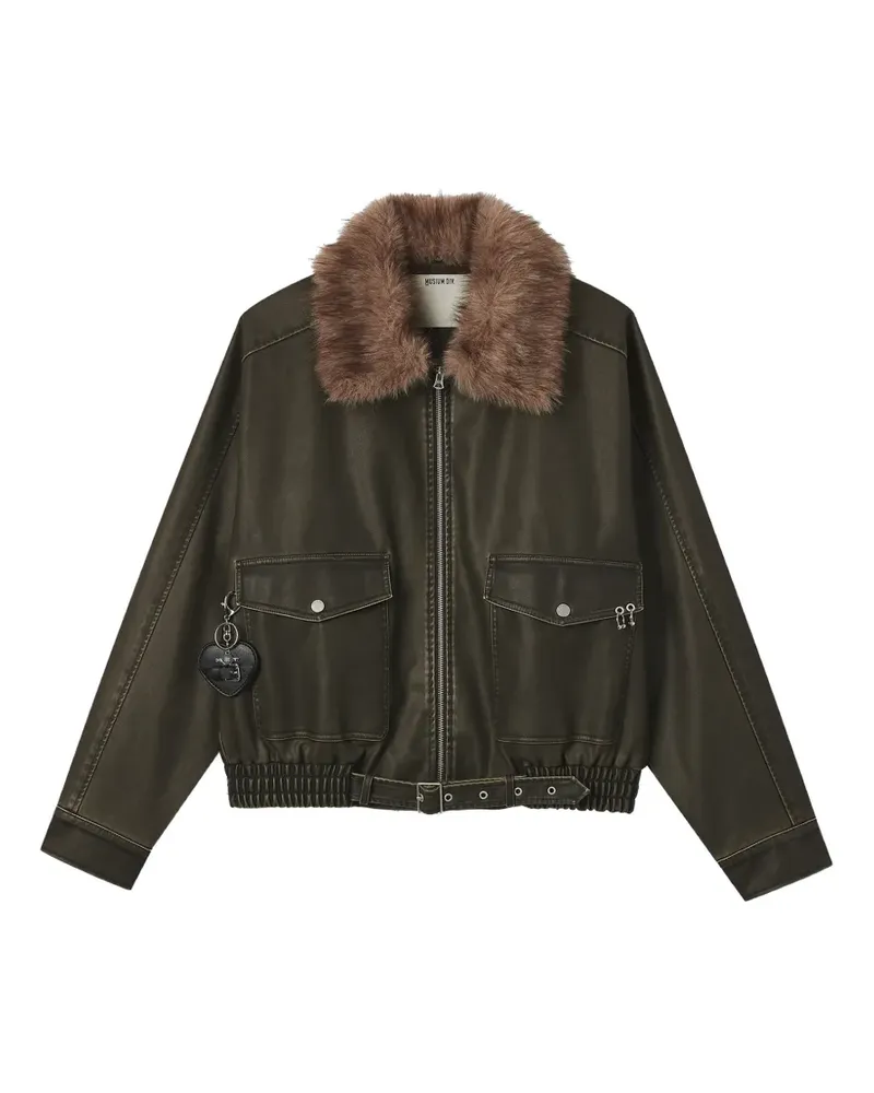 Musium Div. Gesteppte Jacke - Braun Braun