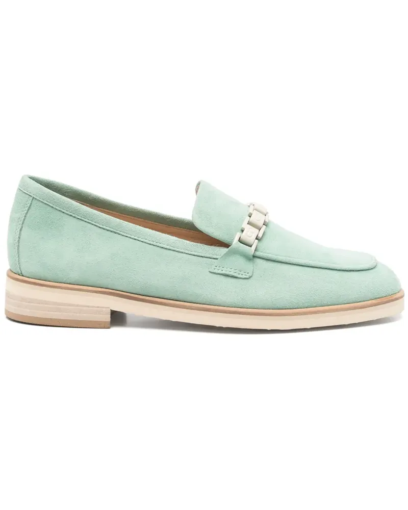 Casadei Loafer aus Wildleder - Grün Grün