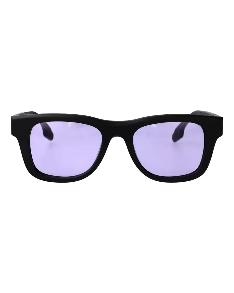 Vision Of Super Way flame rectangle sunglasses - Schwarz Schwarz