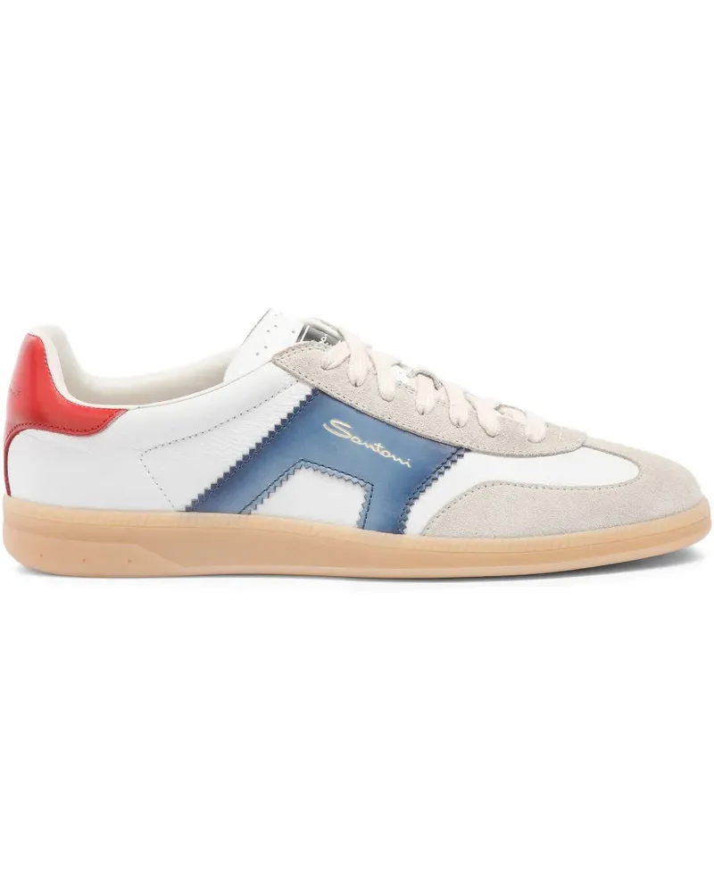 Santoni DBS Oly Sneakers - Weiß Weiß