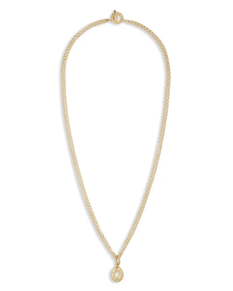 Roxanne Assoulin The Puffy Initial Halskette - Gold Gold