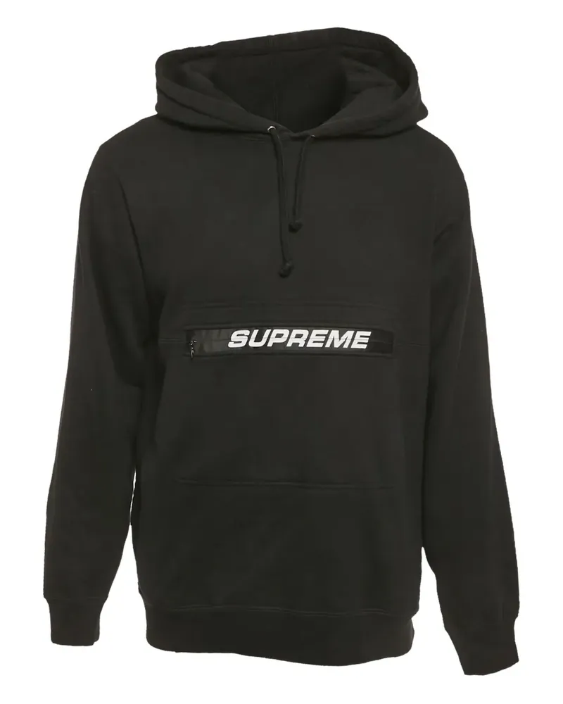 Supreme Being Hoodie mit Logo - Schwarz Schwarz