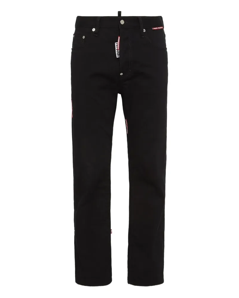 Dsquared2 x Magliano Protesta 642 Jeans - Schwarz Schwarz