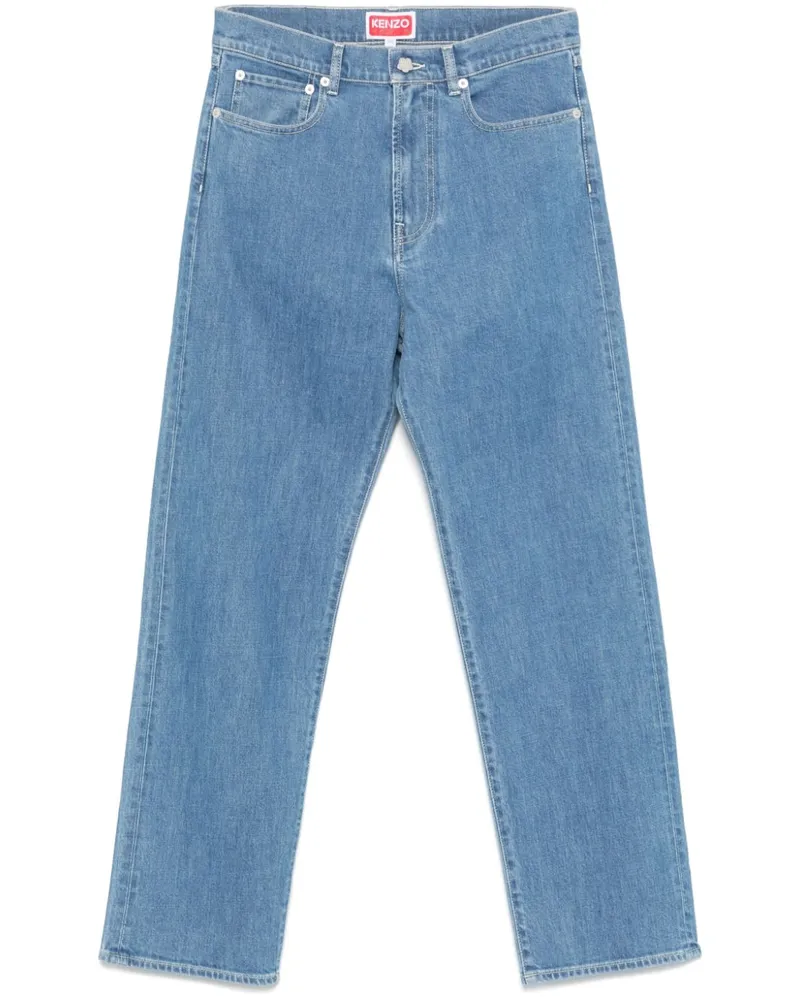 Kenzo Asagao Jeans - Blau Blau