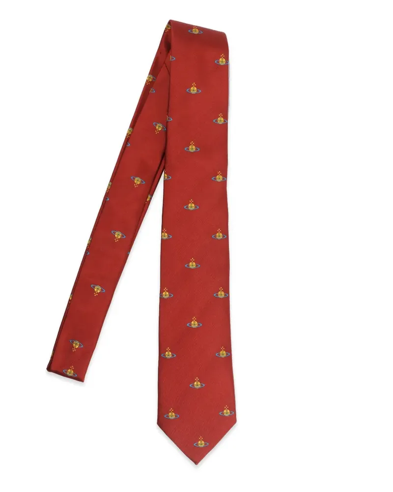 Vivienne Westwood Orb Krawatte - Rot Rot