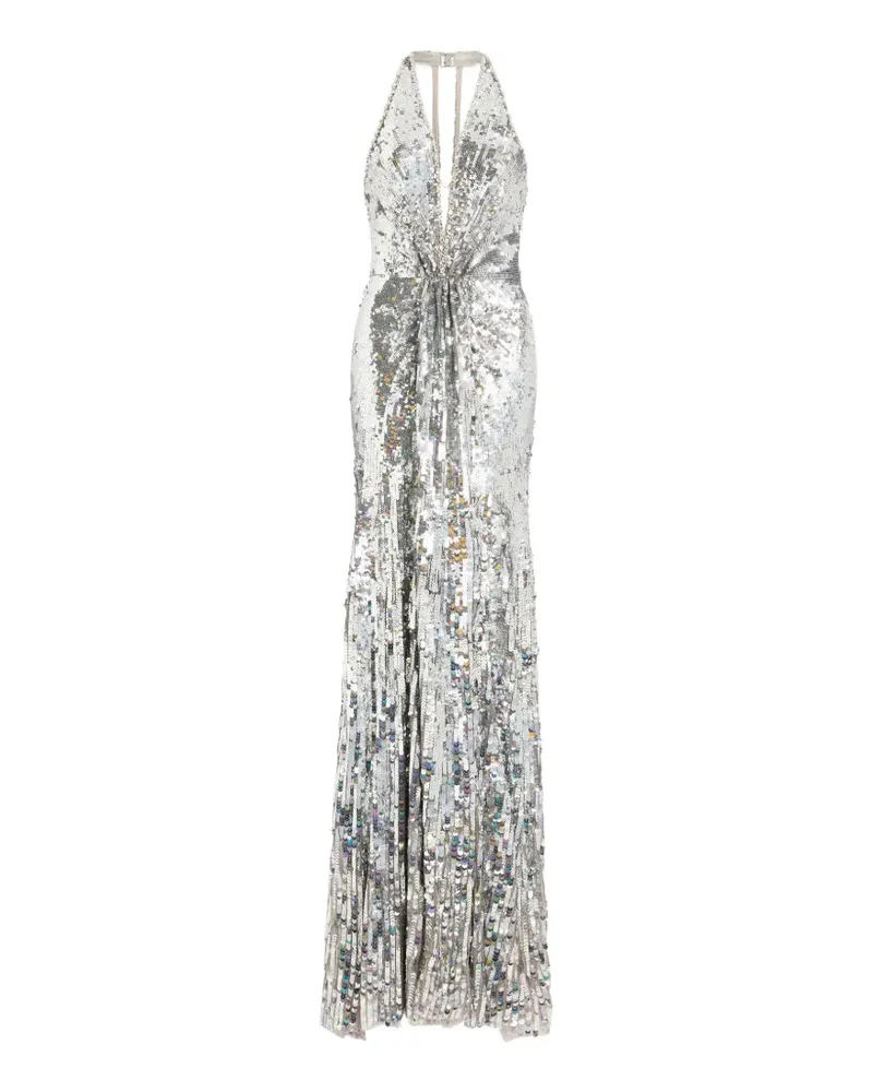 Jenny Packham Lisette Abendkleid - Silber Silber