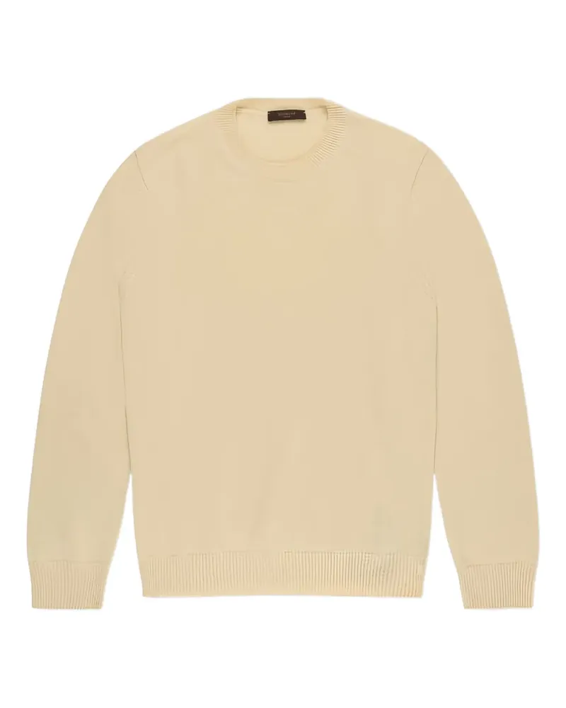 Slowear Pullover mit rundem Ausschnitt - Nude Nude