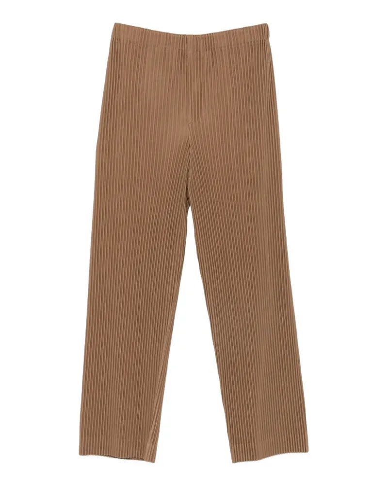 Issey Miyake Plissierte Hose - Braun Braun
