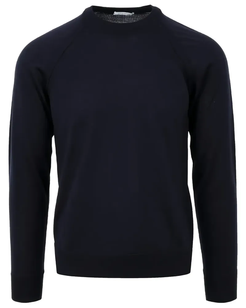 Paolo Pecora Milano Pullover aus Schurwolle - Blau Blau