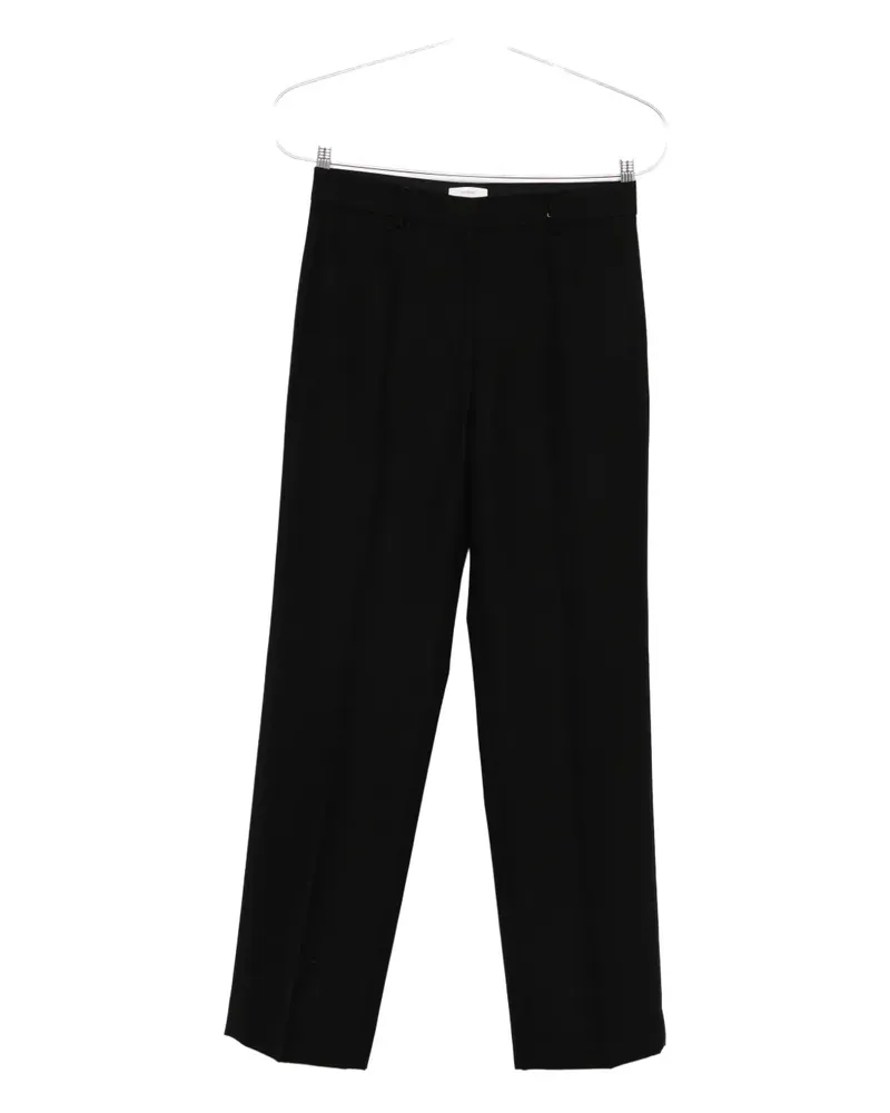 Totême Plissierte Hose - Schwarz Schwarz