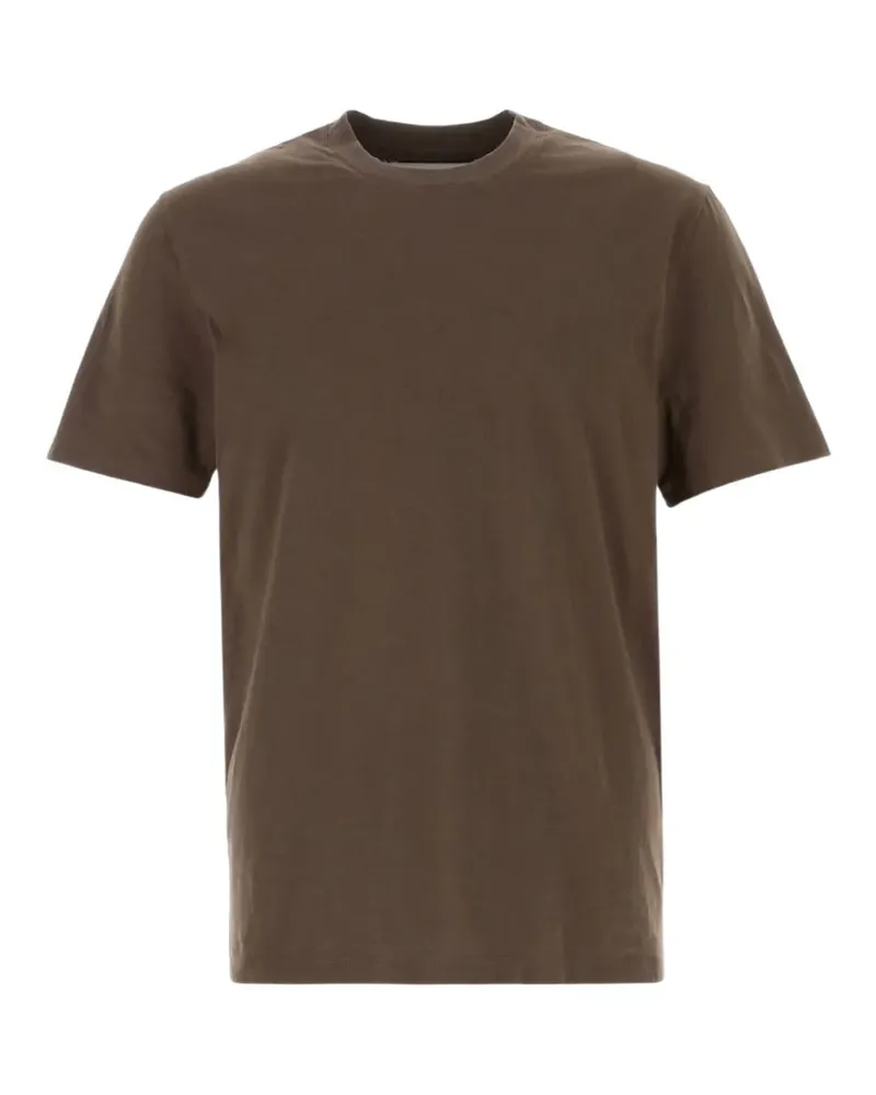 Maison Margiela crew-neck short-sleeve T-shirt - Braun Braun