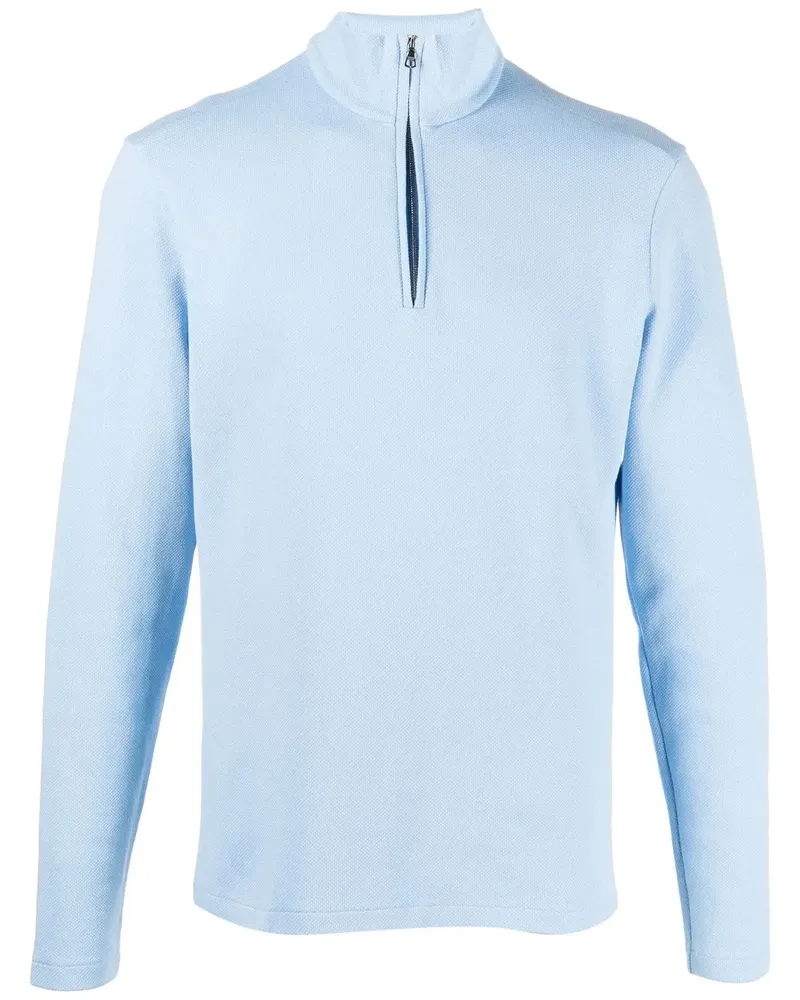 Orlebar Brown Muir Sweatshirt mit Reißverschluss - Blau Blau