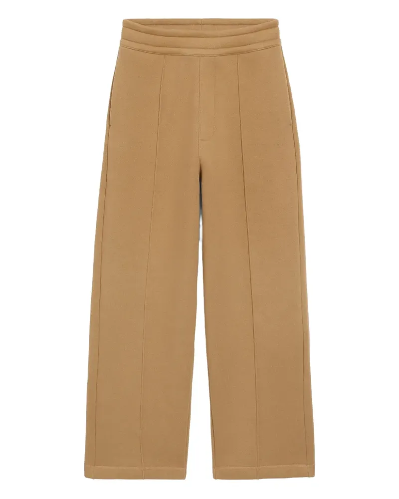 AMI Paris Ami de Coeur Hose mit Ziernähten - Braun Braun