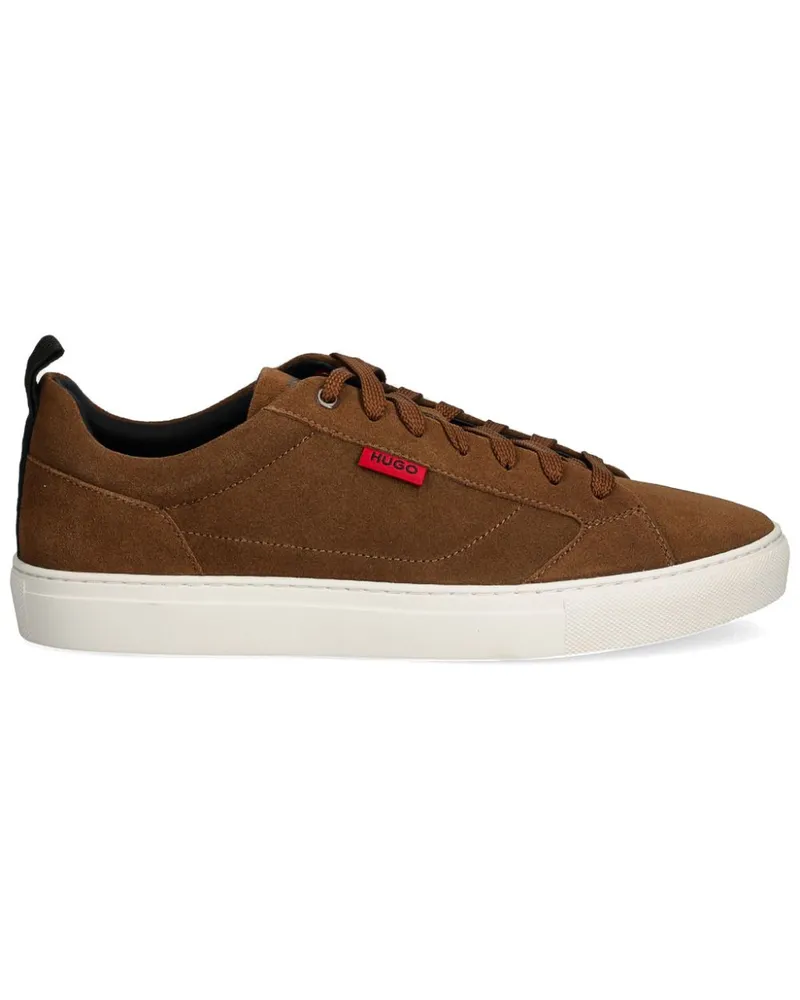 HUGO BOSS Sneakers mit Logo-Detail - Braun Braun