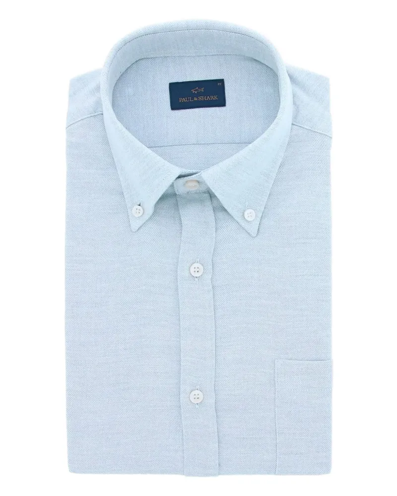 Paul & Shark Klassisches Hemd - Blau Blau