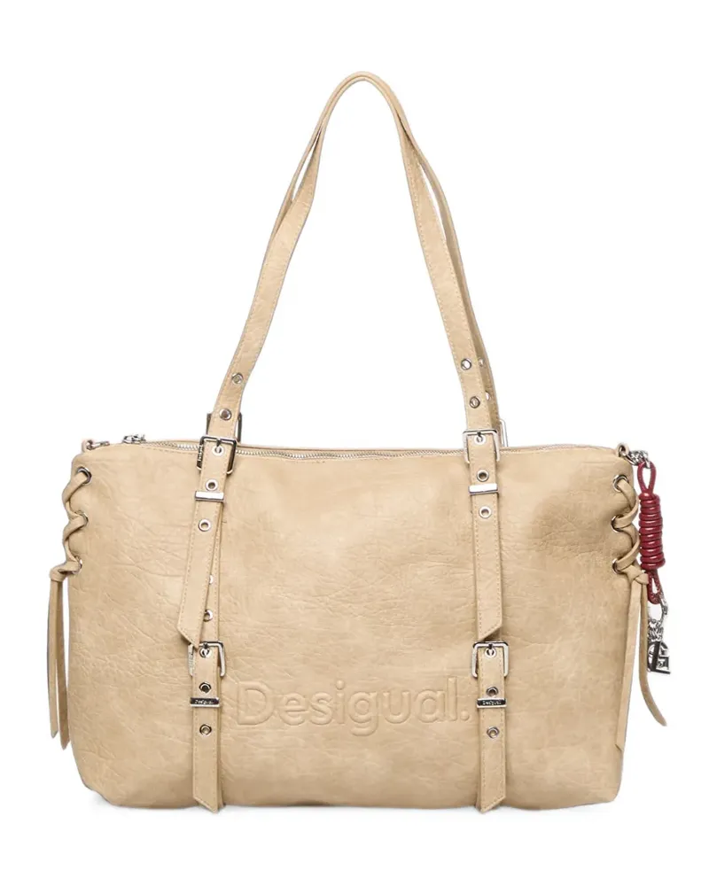 Desigual Großer Shopper - Nude Nude