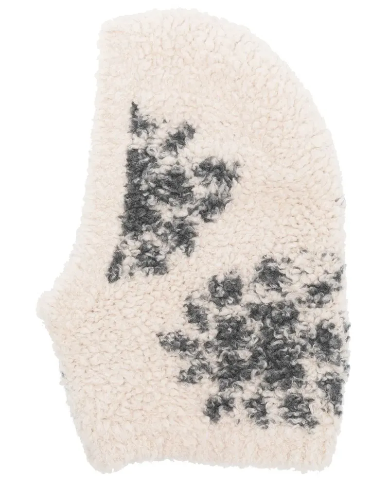 Brunello Cucinelli Mütze aus Faux Shearling - Nude Nude