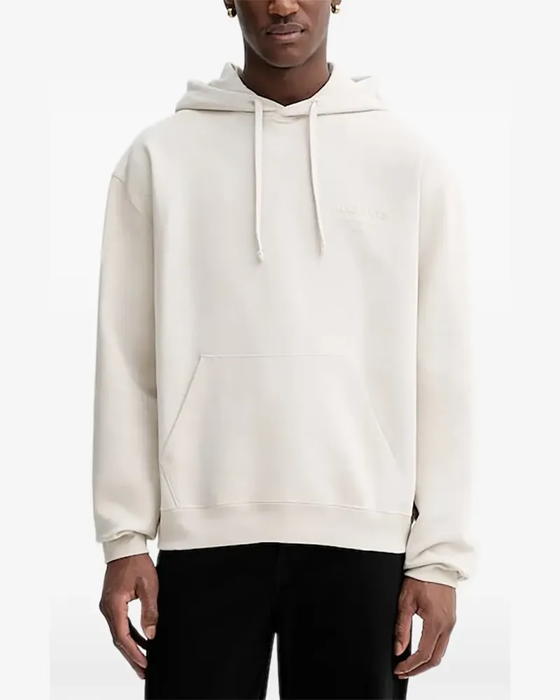 AllSaints Xander drawstring hoodie - Nude Nude
