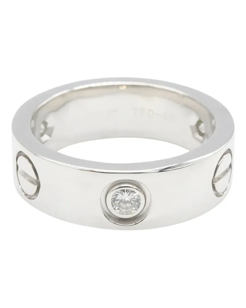 Cartier 2010s Love diamond ring - Silber Silber