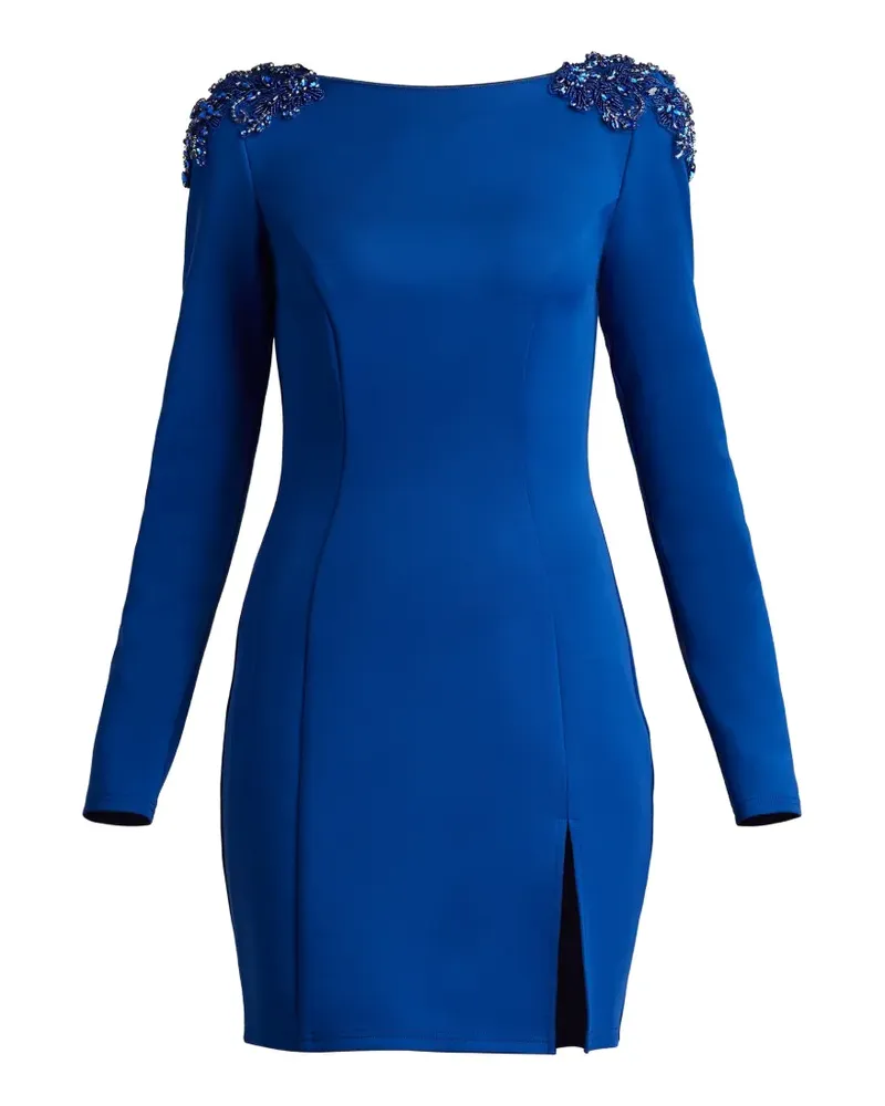 Tadashi Shoji Boca embellished mini dress - Blau Blau