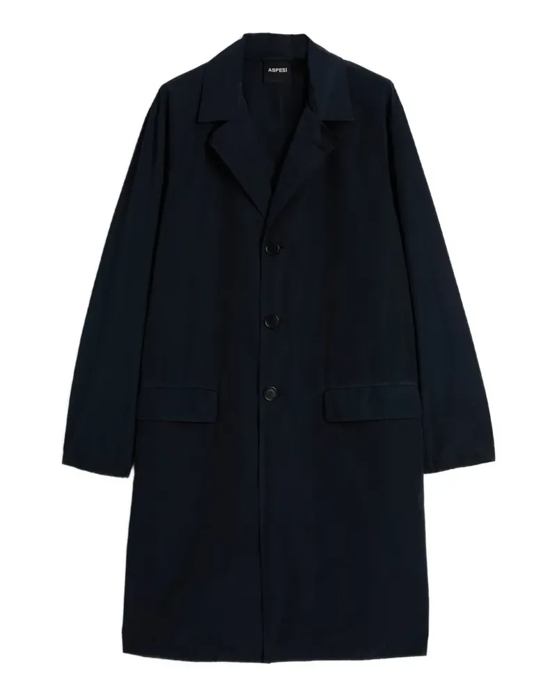 ASPESI wool coat - Blau Blau