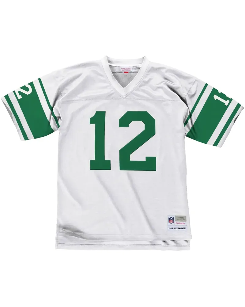 Mitchell & Ness NFL Legacy "Jets 1968 Joe Namath" Trikot - Weiß Weiß