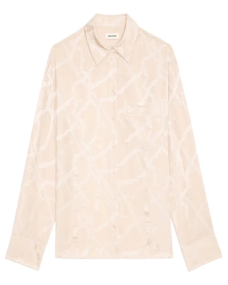 Zadig & Voltaire Morning Seidenhemd - Nude Nude