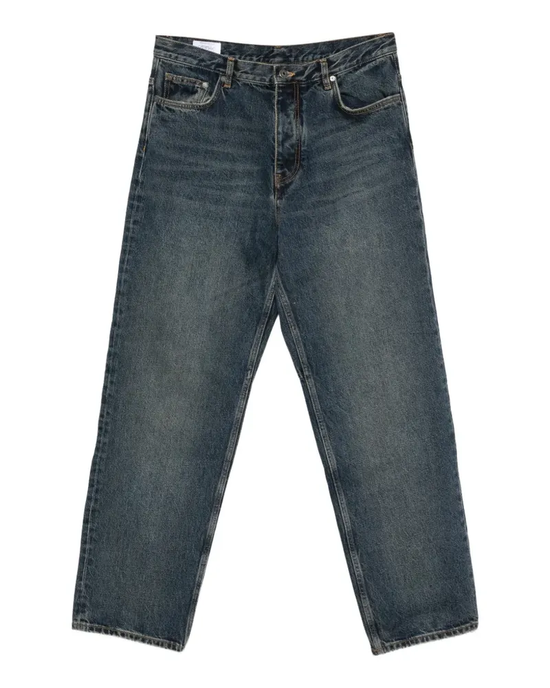 OFF-WHITE Jeans mit Logo-Patch - Blau Blau