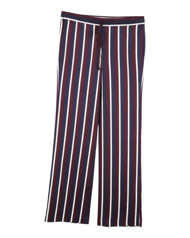 Joseph striped wide-leg trousers - Violett Violett
