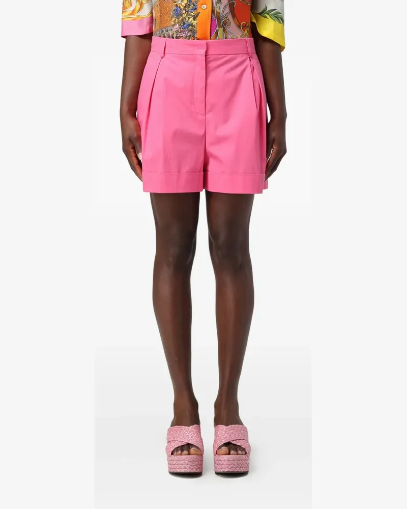 Moschino Bermudas mit Falten - Rosa Rosa