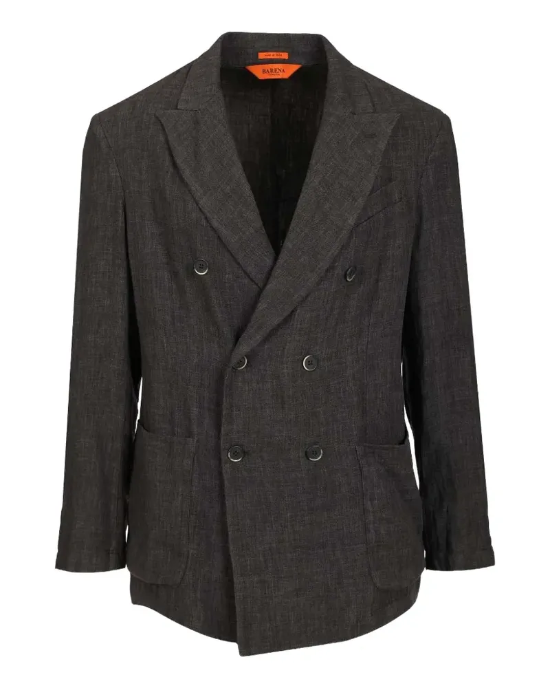 BARENA double-breasted jacket - Grau Grau