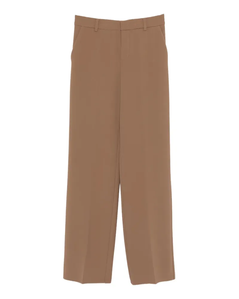 Federica Tosi Klassische Hose mit Reißverschluss - Braun Braun