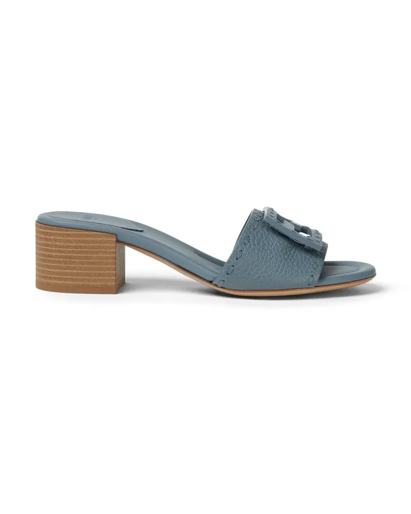Fendi Baguette Sandalen - Blau Blau