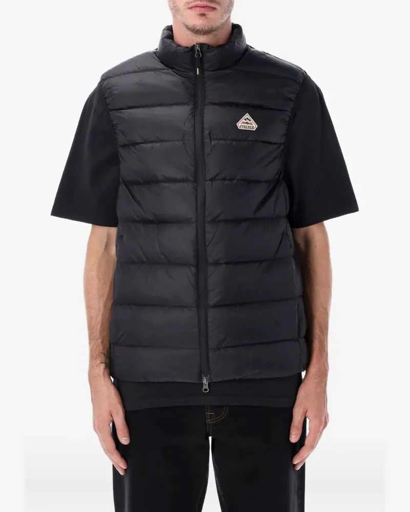 Pyrenex quilted zip-up vest - Schwarz Schwarz