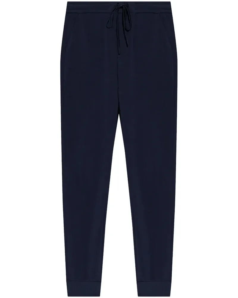 Hanro Straight-Leg-Hose mit Kordelzug - Blau Blau