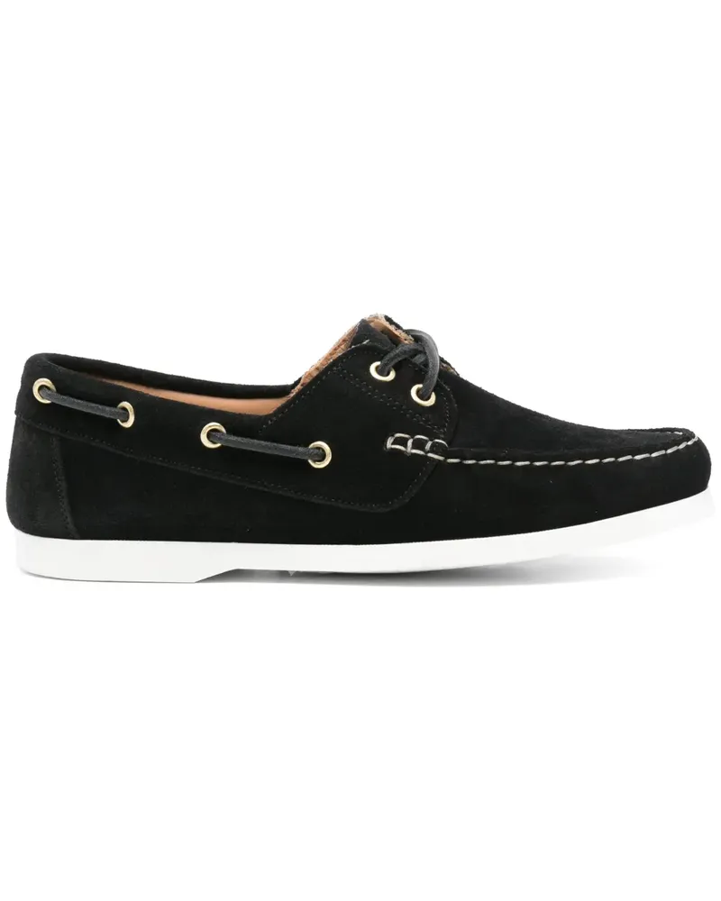 P.A.R.O.S.H. Segelschuhe aus Wildleder - Schwarz Schwarz