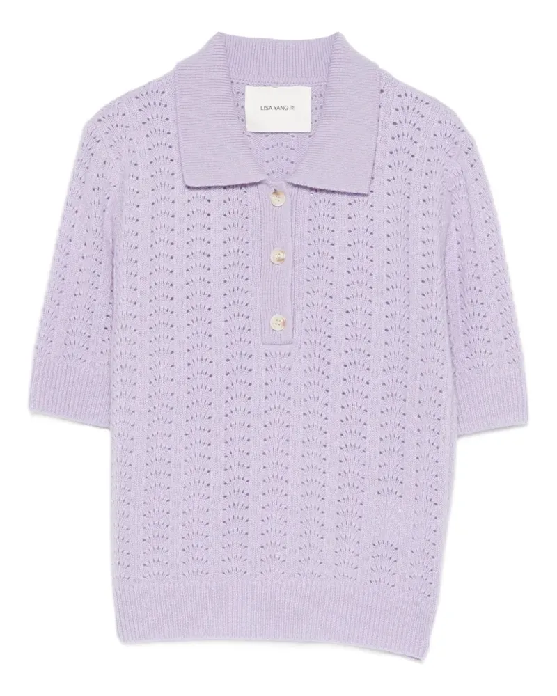 Lisa Yang Masy Poloshirt - Violett Violett