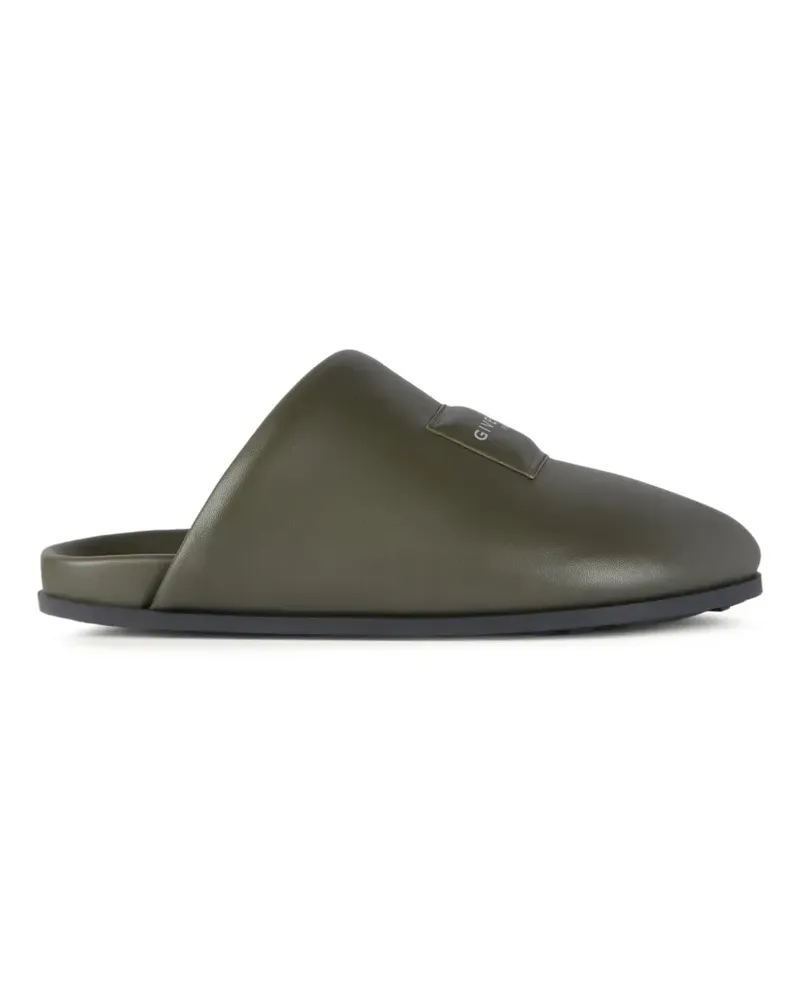 Givenchy Puffy Mules aus Nappaleder - Grün Grün
